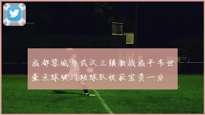 成都蓉城与武汉三镇激战成平韦世豪点球破门助球队收获宝贵一分